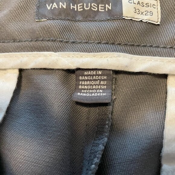 Van Heusen Men's Grey Pants  (any 2 pants for $15) - Picture 5 of 6